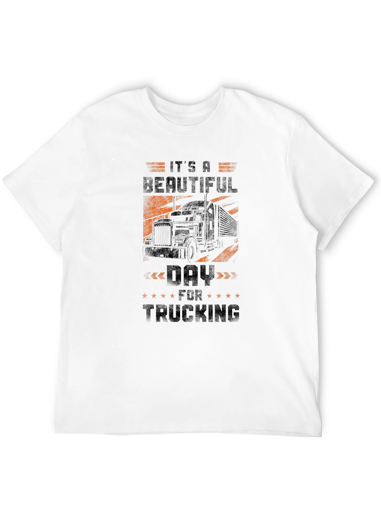 It's A Beautiful Day For Trucking T-Shirt - 12