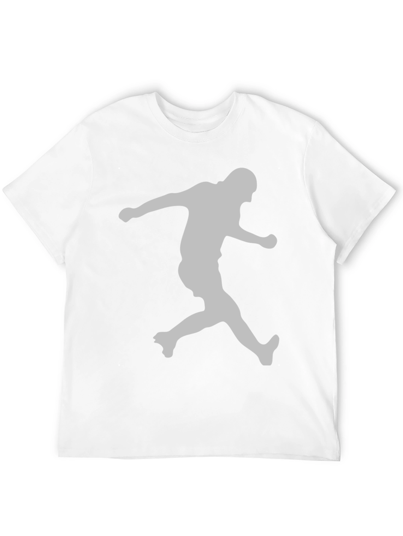 Black Men's Black Graphic Tee - Silhouette Print view 12