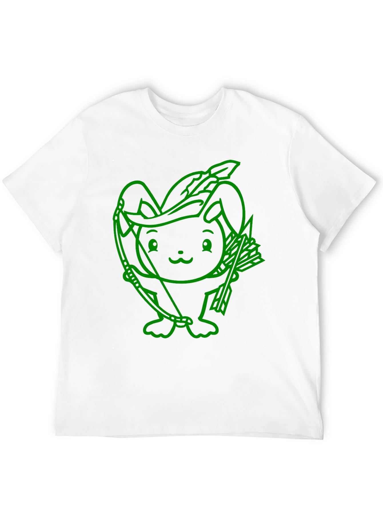 Black Robin Hood Bunny Graphic Tee view 12