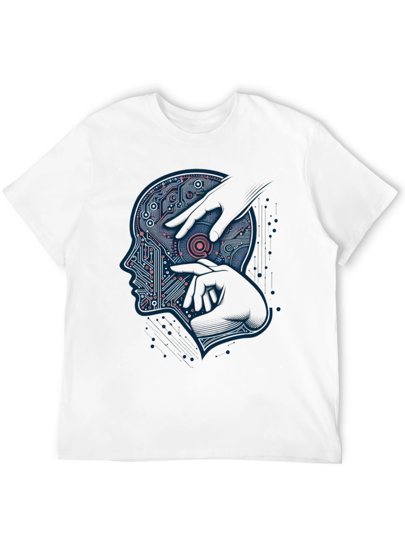 Black Tech Mind T-Shirt view 12