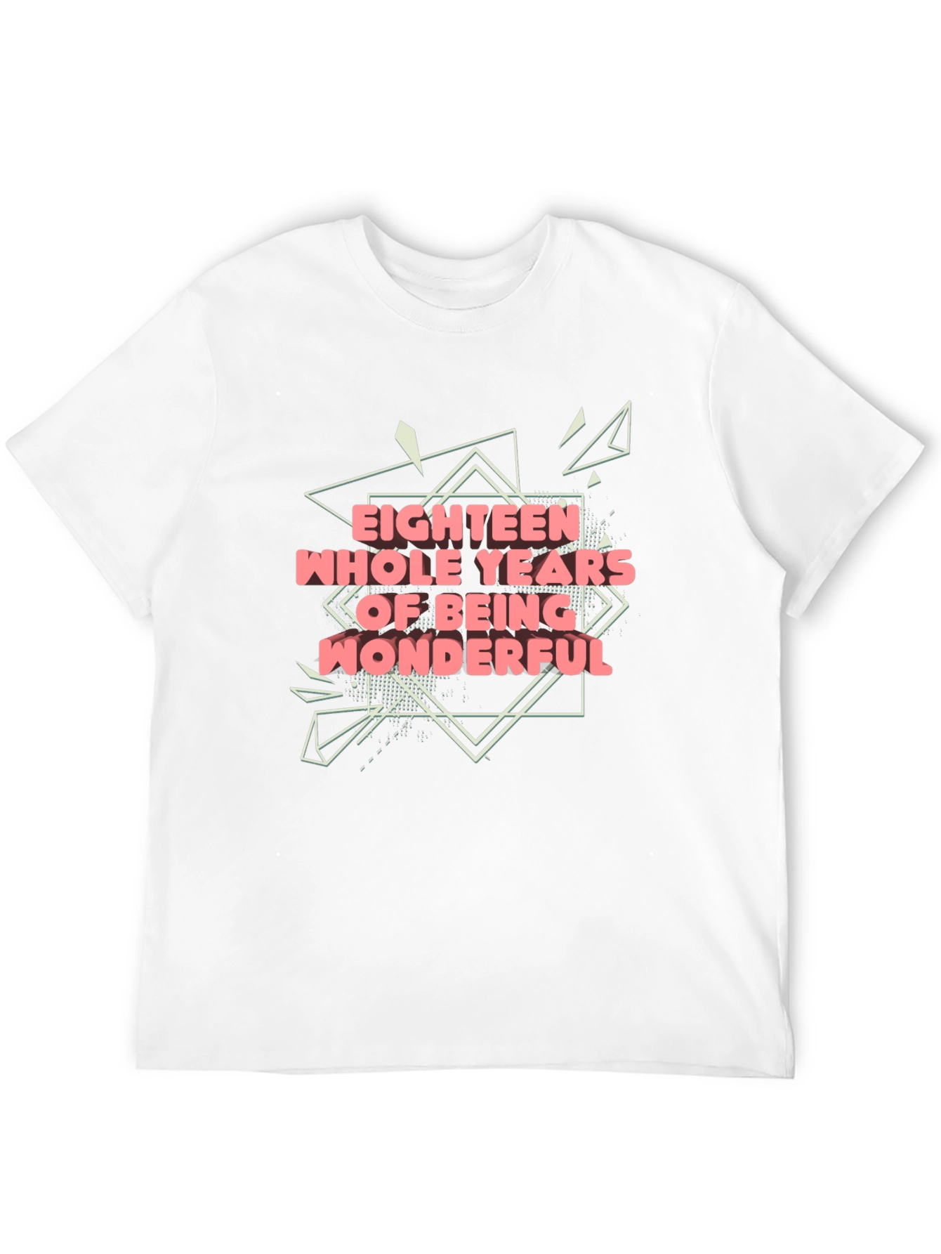 Black Eighteen Wonderful Years Graphic Tee view 12