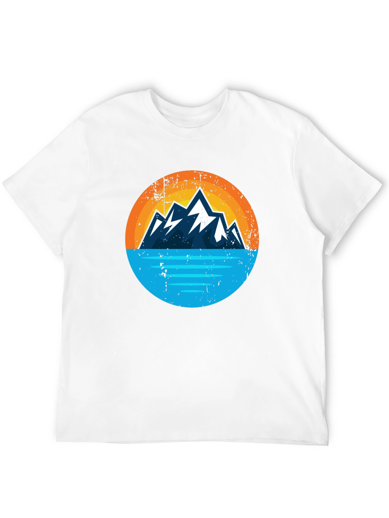 Black Mountain Lake Graphic T-Shirt - Adventure Ready view 12