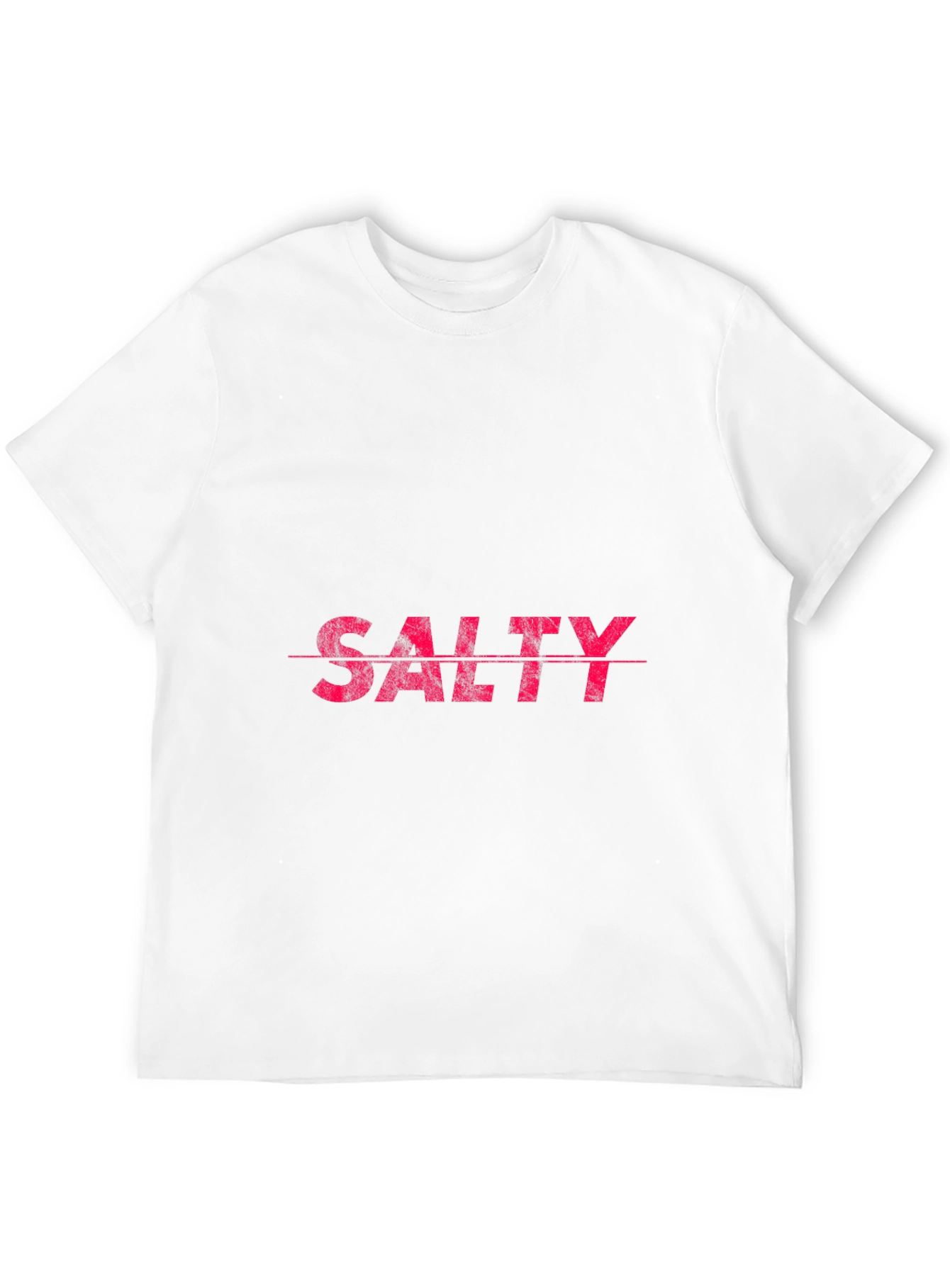 Black Salty Graphic T-Shirt - Black Casual Tee view 12