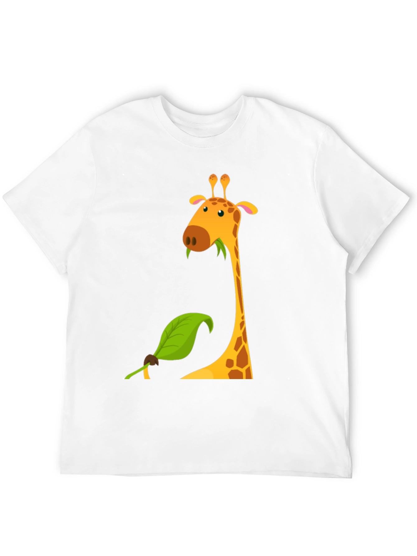 Black Giraffe Graphic Tee - Black Cotton Blend view 12