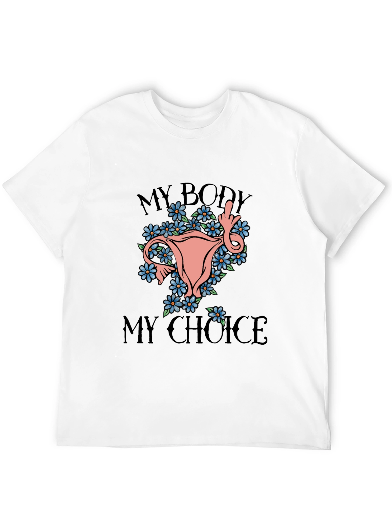 Black My Body My Choice Graphic Tee view 12