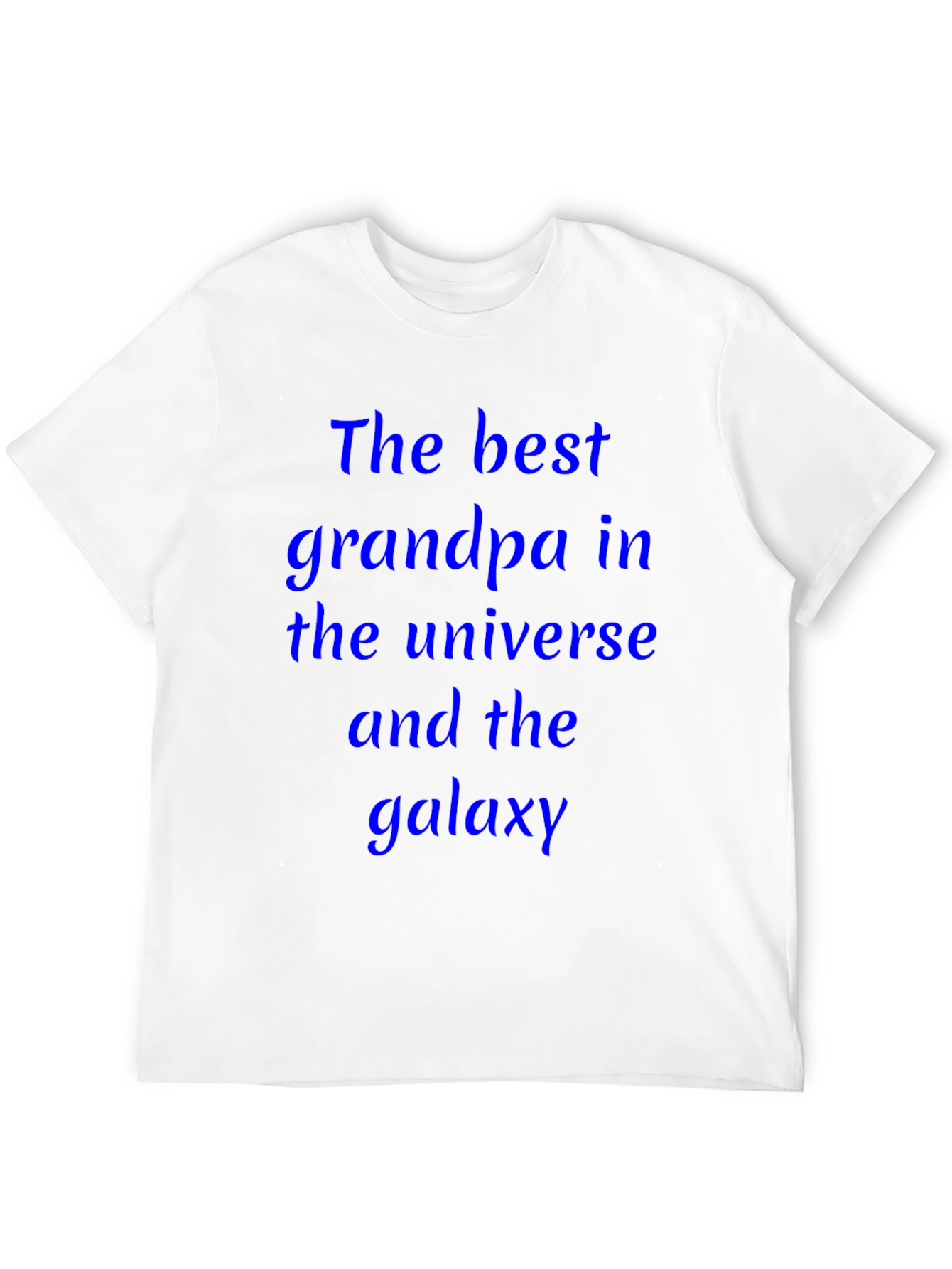 Black Best Grandpa T-Shirt: Universe and Galaxy Edition view 12