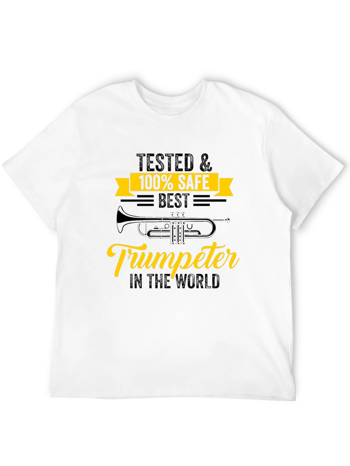 Black Best Trumpeter T-Shirt - 100% Safe & Tested! view 12