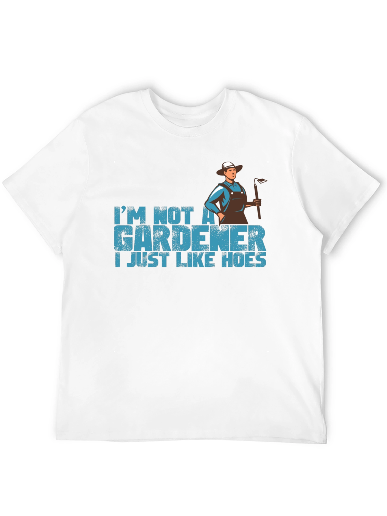 Black Funny Gardener T-Shirt - I Just Like Hoes view 12