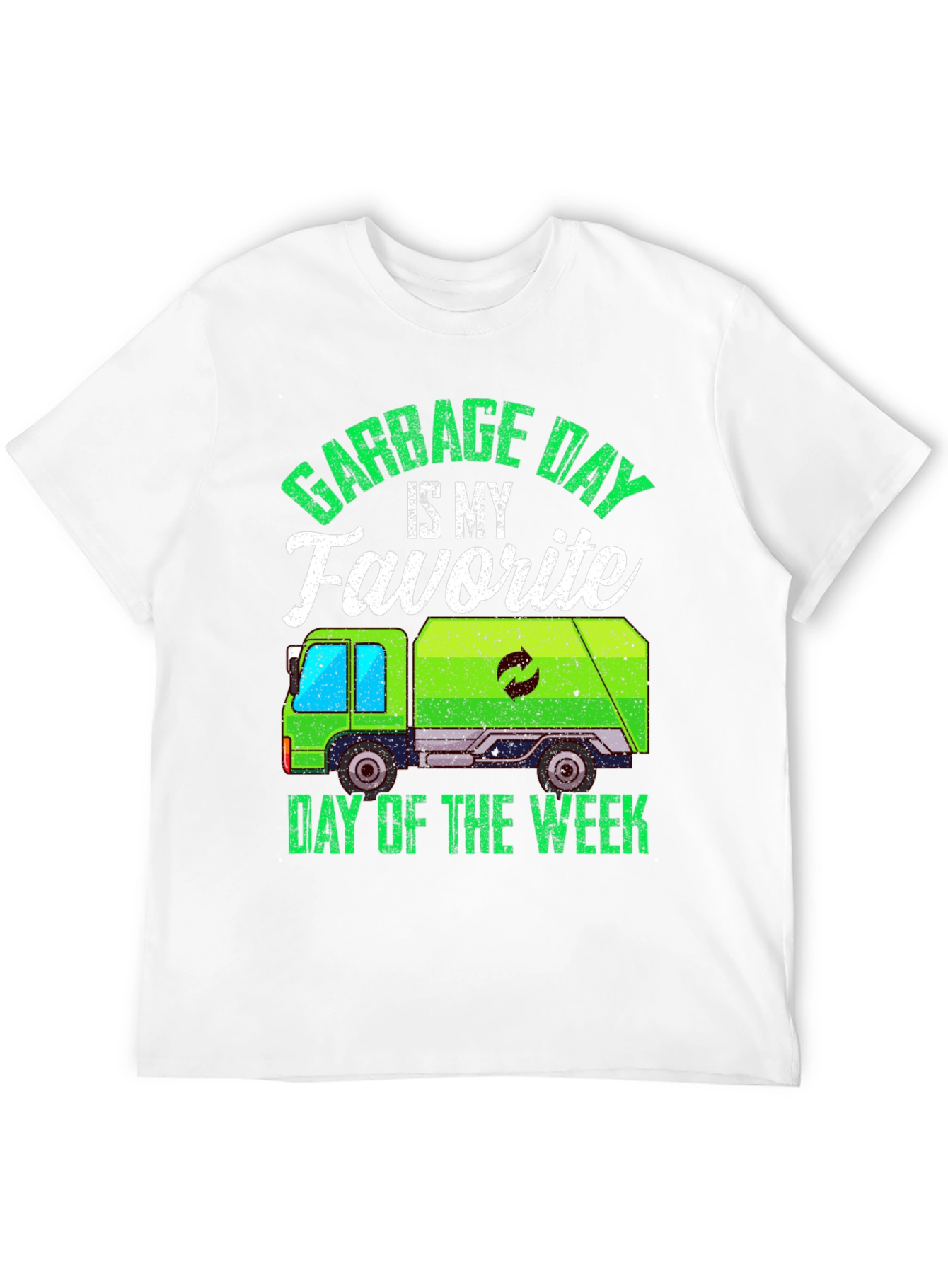 Black Garbage Day Is My Favorite T-Shirt view 12