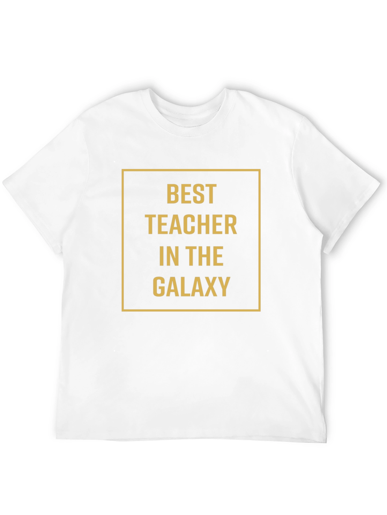 Black Best Teacher in the Galaxy Black T-Shirt view 12