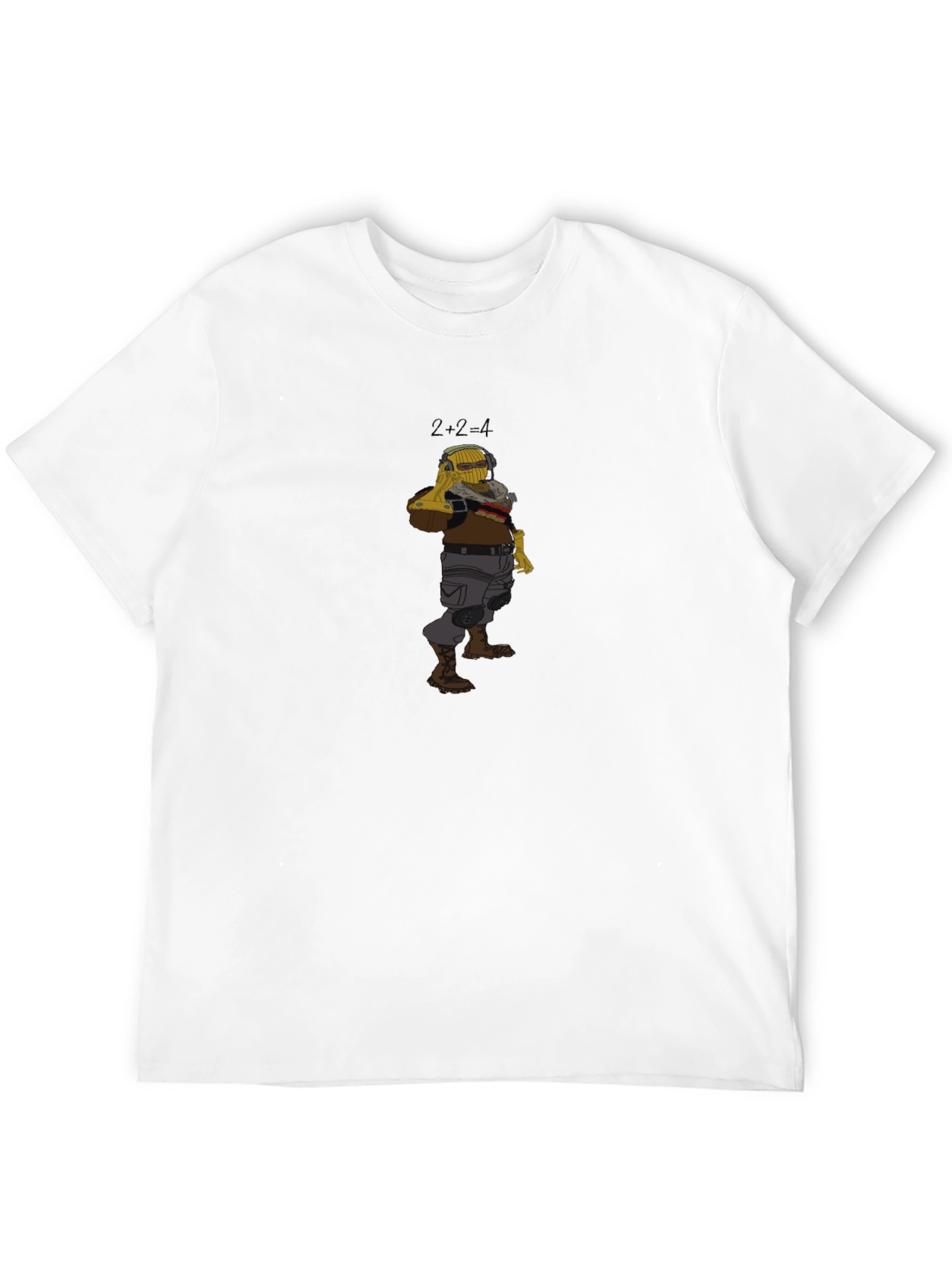 Black Cartoon Character Graphic Tee view 12