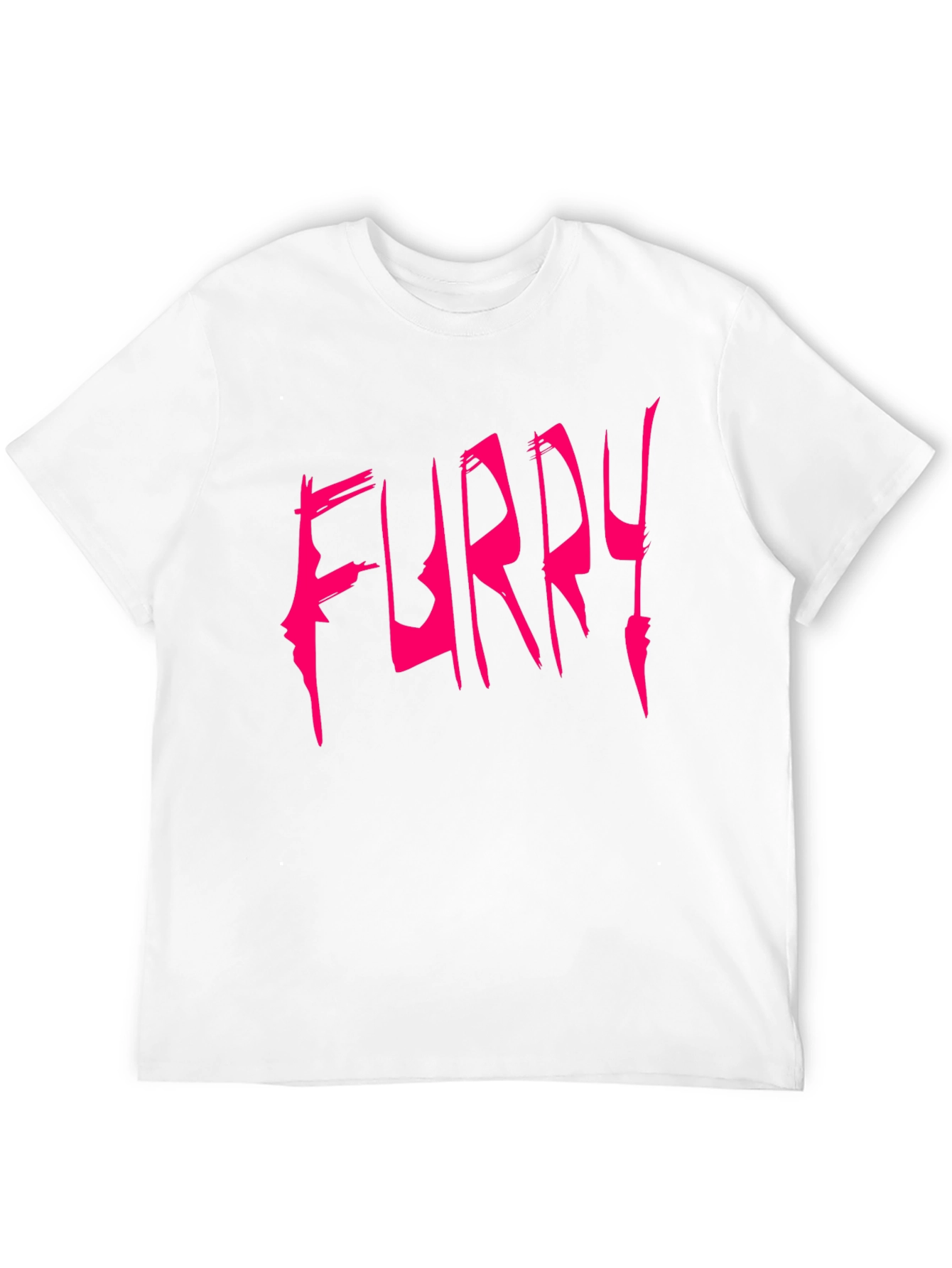 Black Furry Graphic Tee - Bold Statement Shirt view 12