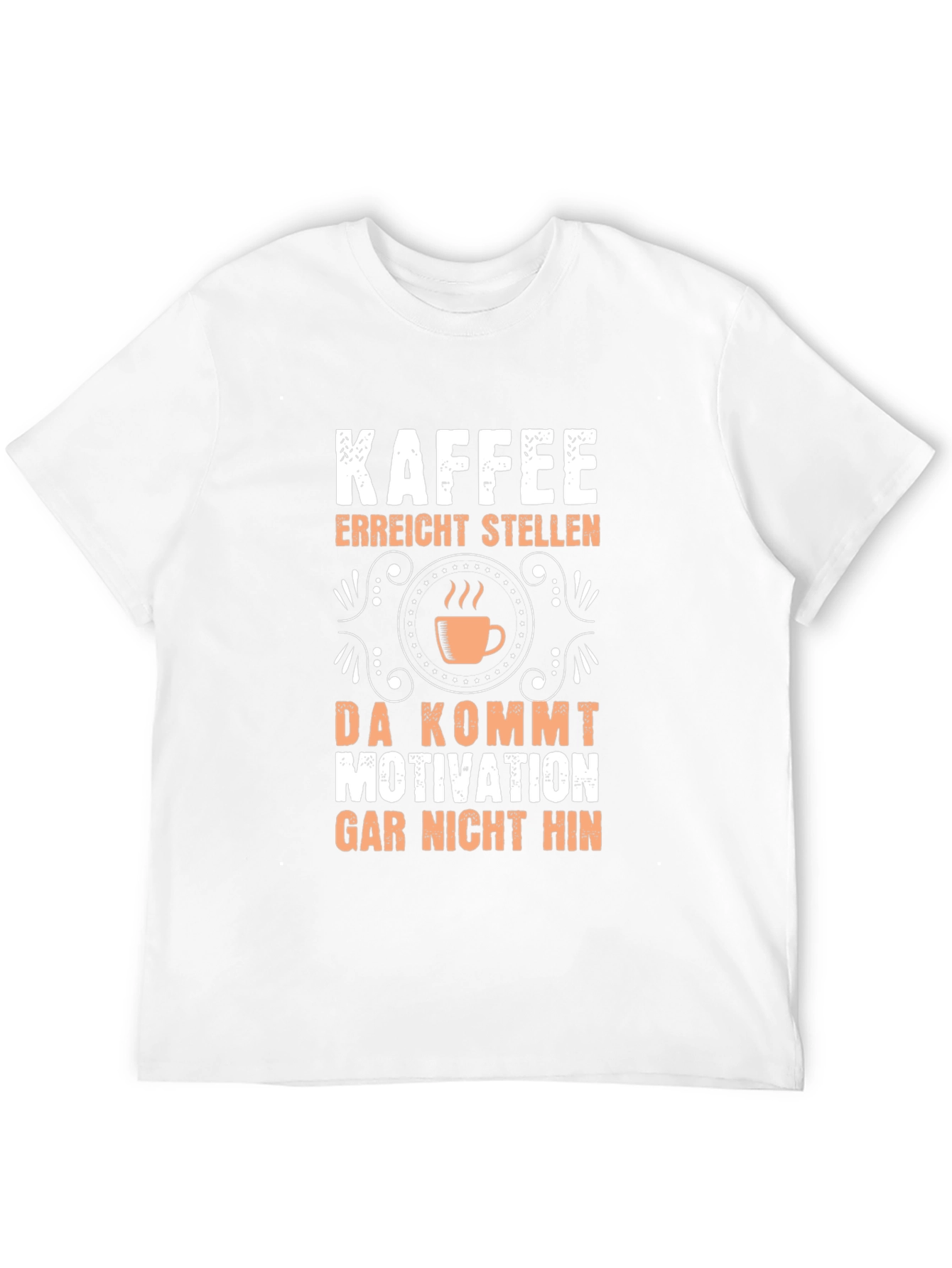 Black Kaffee Motivation T-Shirt - Funny Coffee Lover Tee view 12