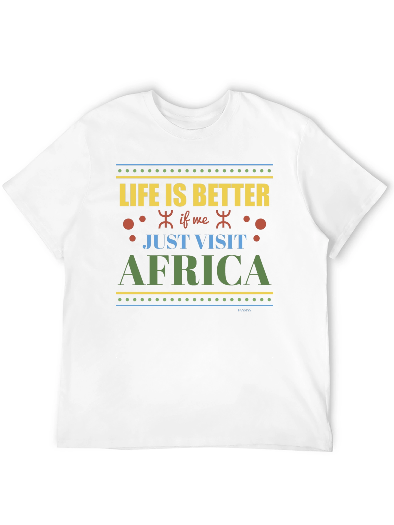 Black Life is Better in Africa Black T-Shirt view 12