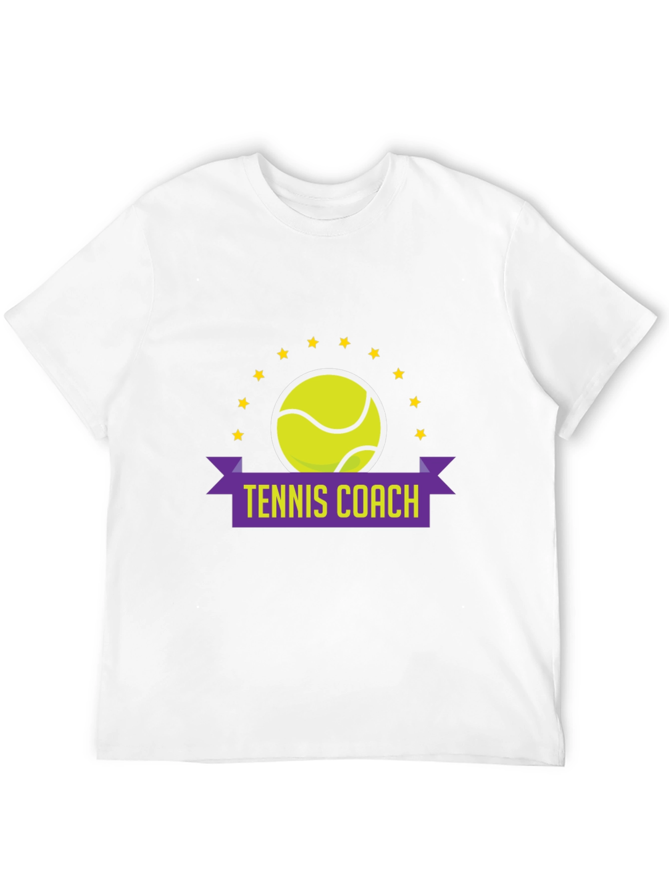 Black Tennis Coach Graphic Tee view 12