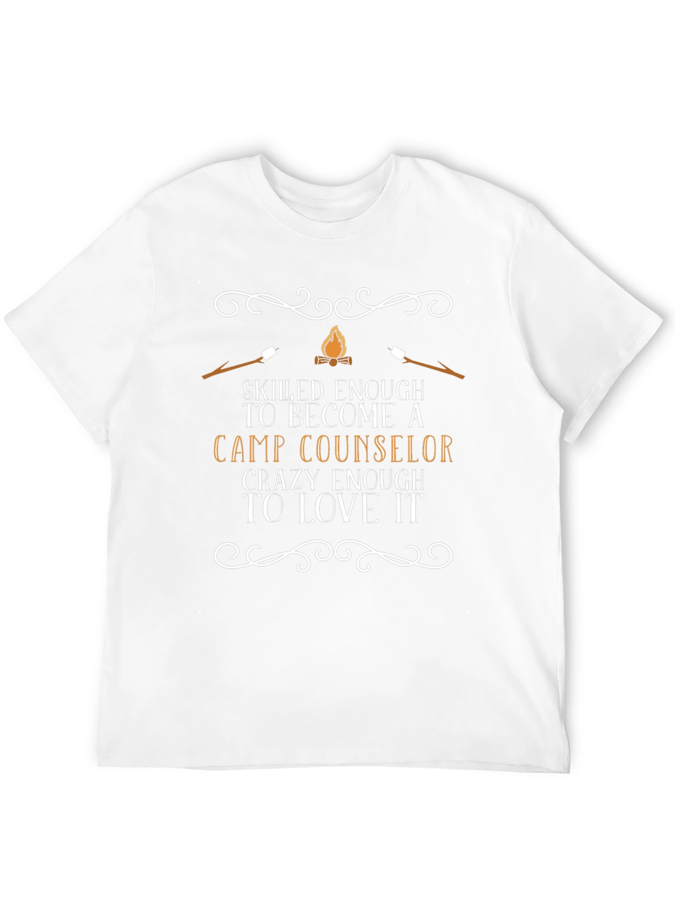 Black Camp Counselor T-Shirt view 12