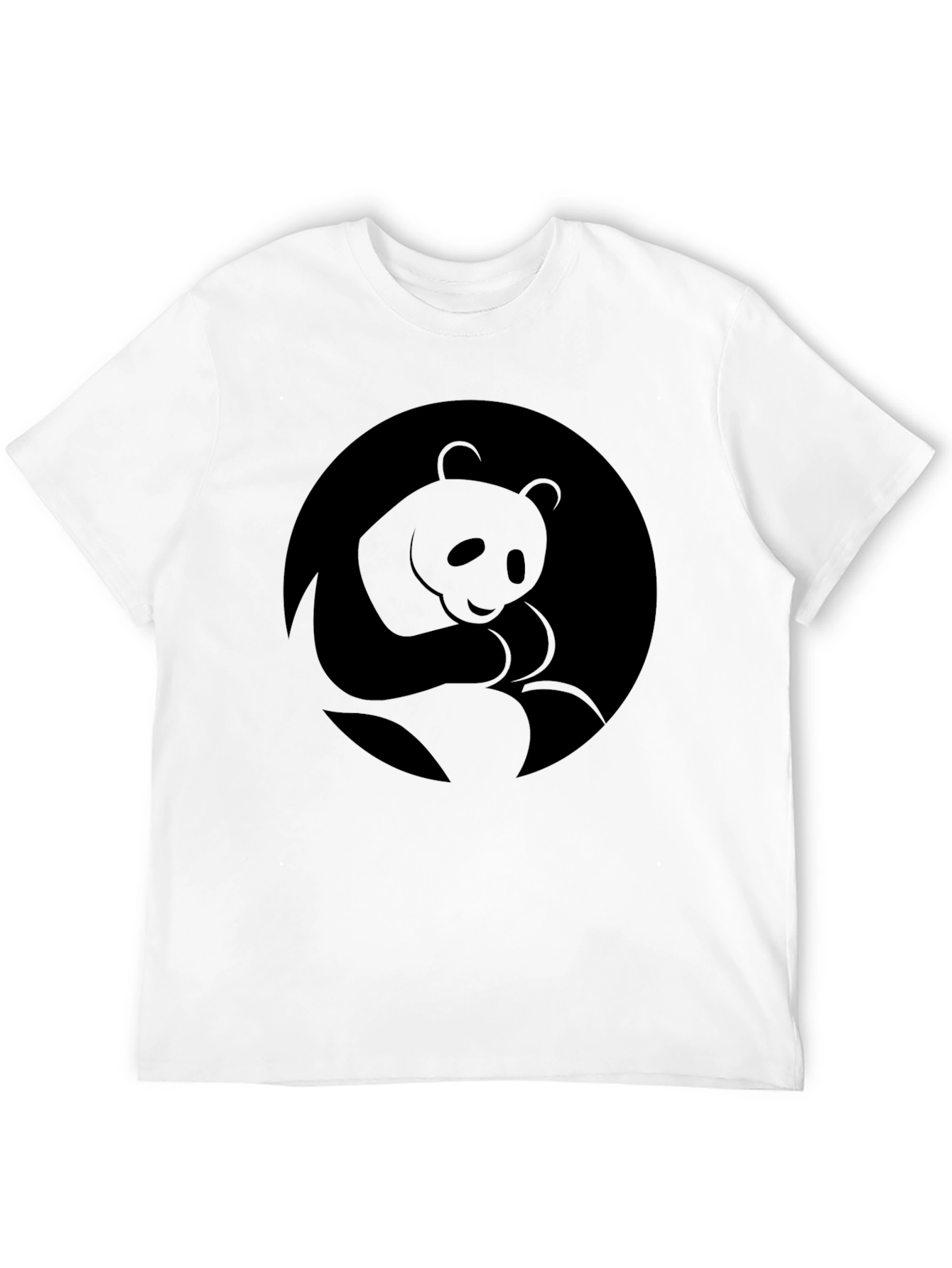 Black Black Panda Graphic Tee - Modern Style view 12