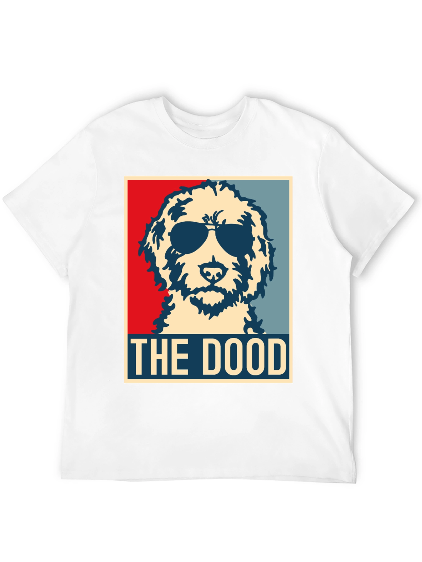 Black The Dood T-Shirt: Cool Dog Graphic Tee view 12