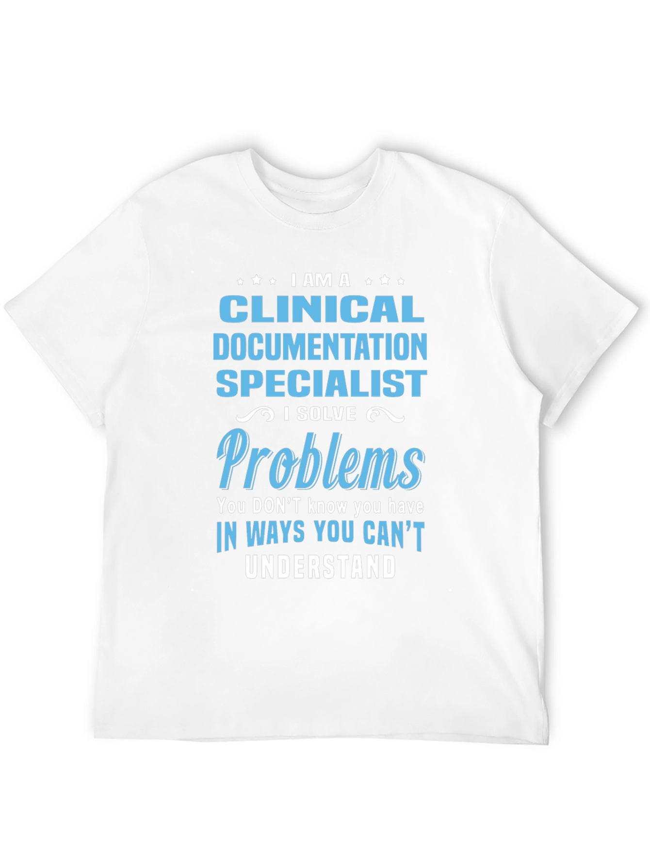 Black Clinical Documentation Specialist T-Shirt view 12
