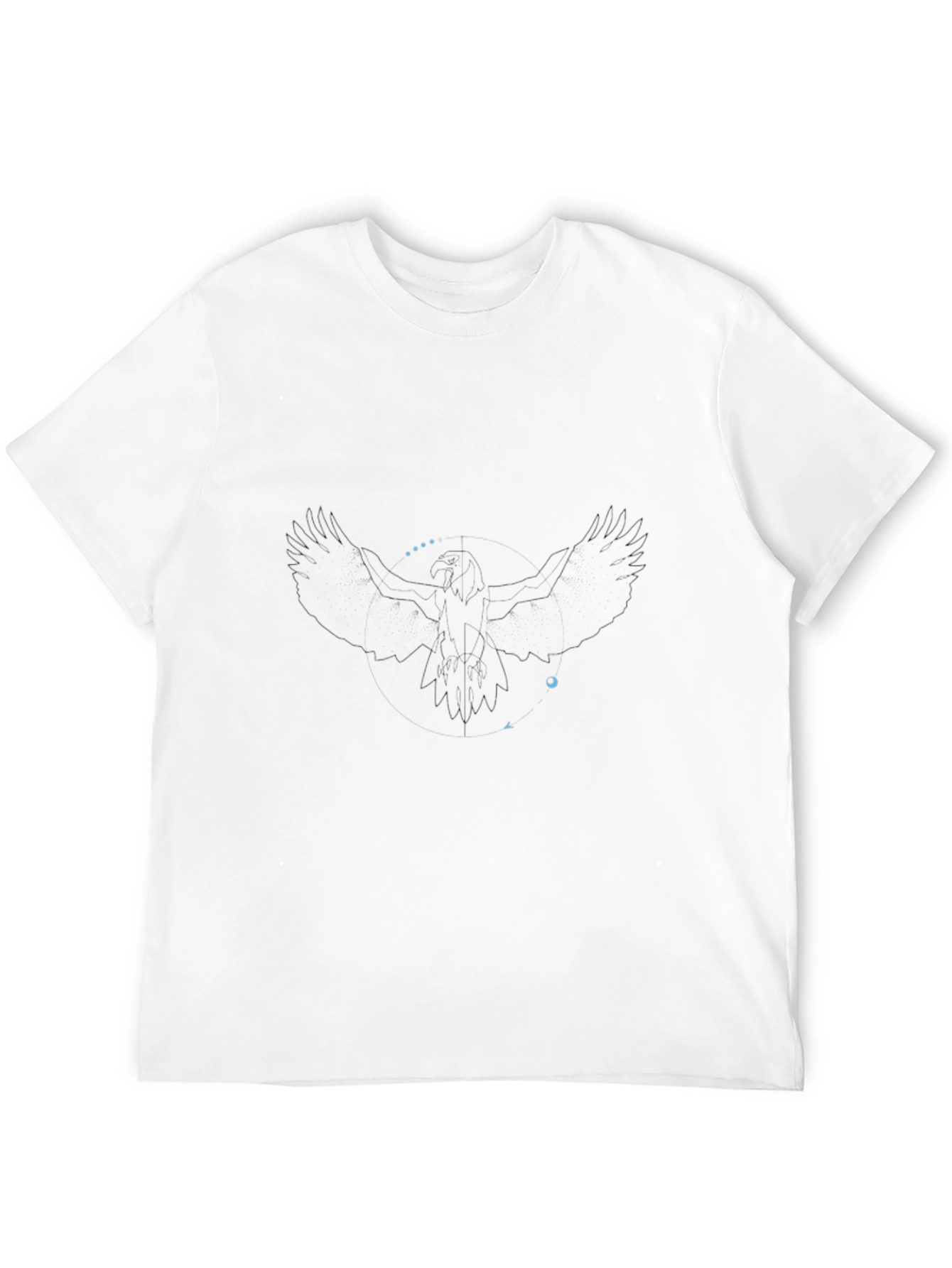 Black Eagle Graphic Black T-Shirt view 12