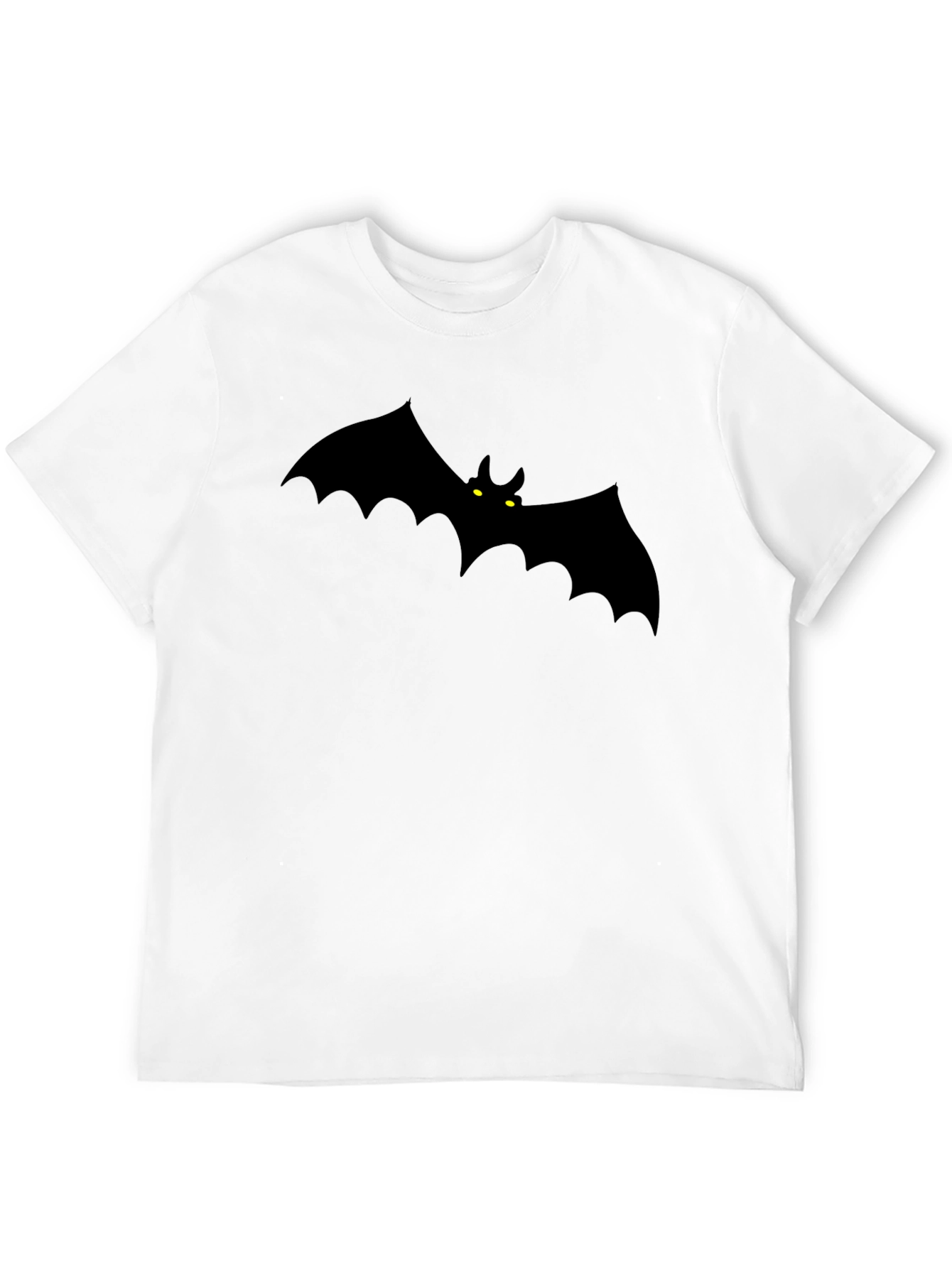 Black Bat Graphic Black T-Shirt - Halloween Style view 12