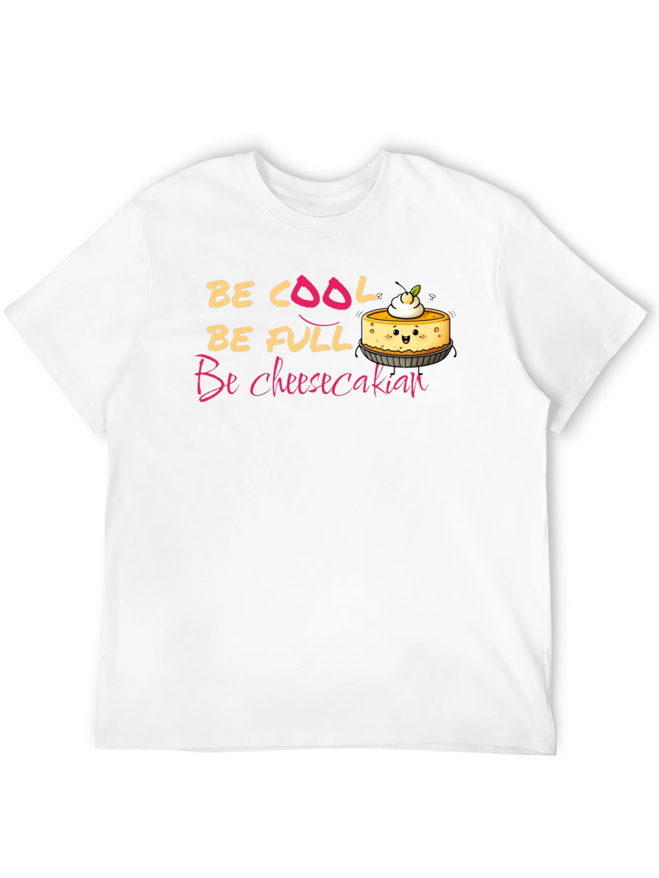 Black Be Cheesecakian T-Shirt - Cool, Full, and Fun! view 12