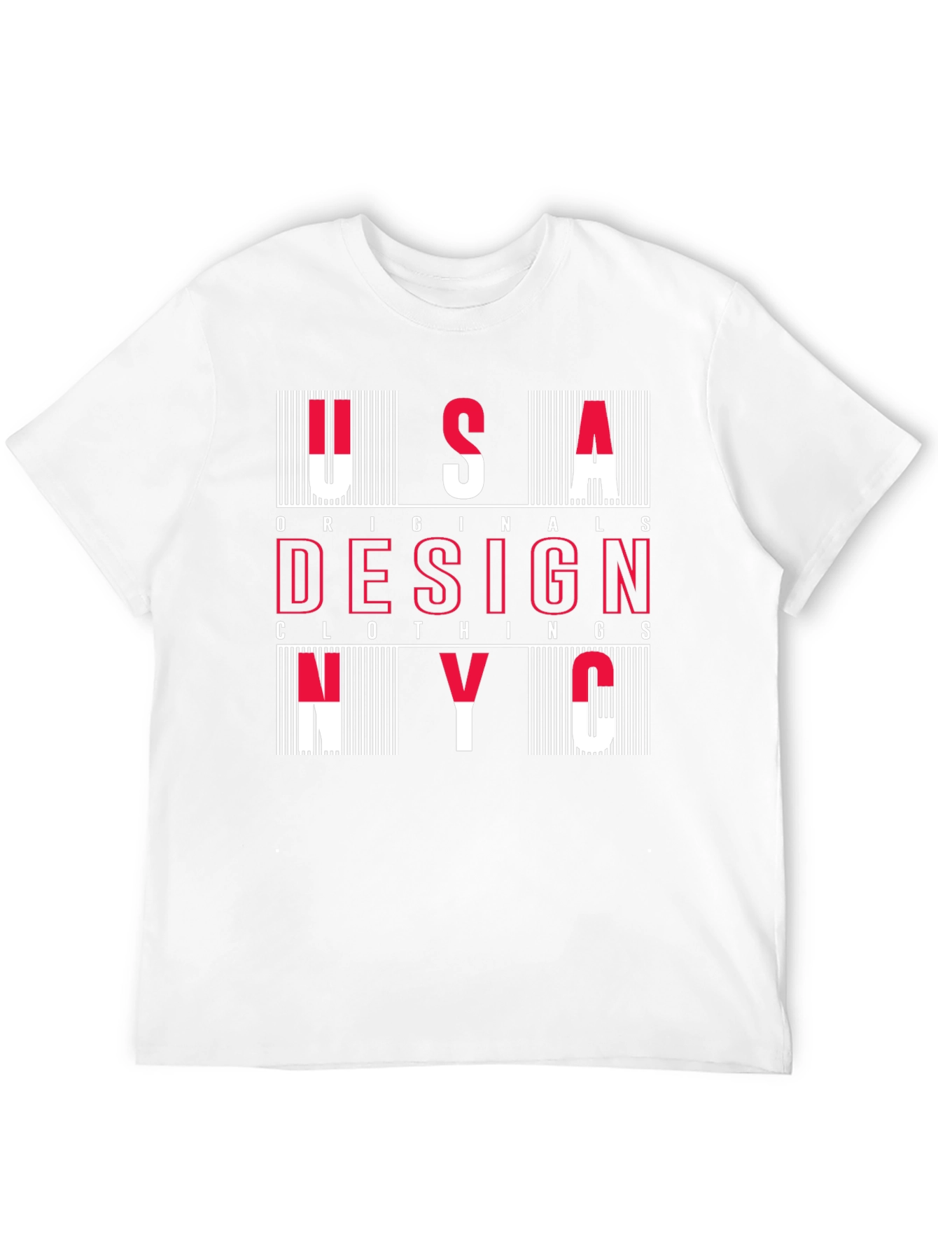USA Originals Design NYC Graphic T-Shirt - 12