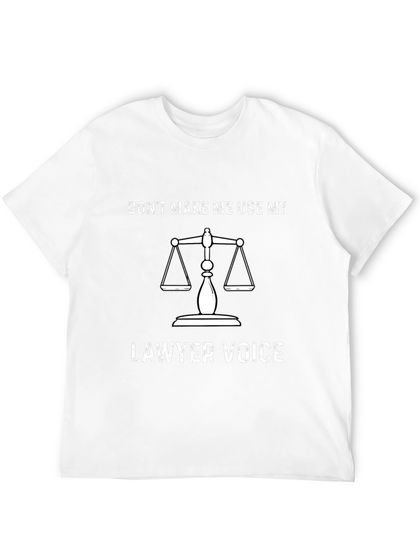 Black Lawyer Voice Graphic Tee - Unisex Adult view 12