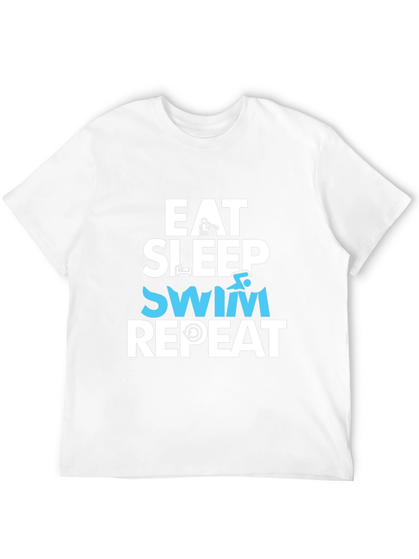 Eat Sleep Swim Repeat T-Shirt - 12