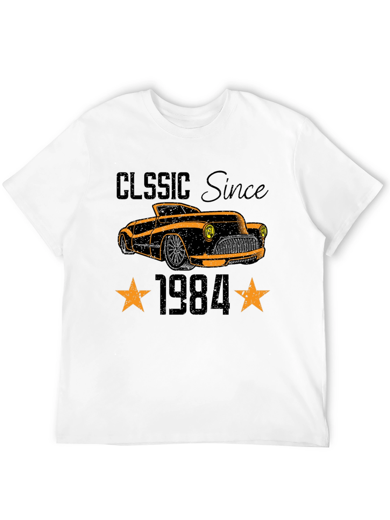 Classic Since 1984 Car Graphic T-Shirt - 12