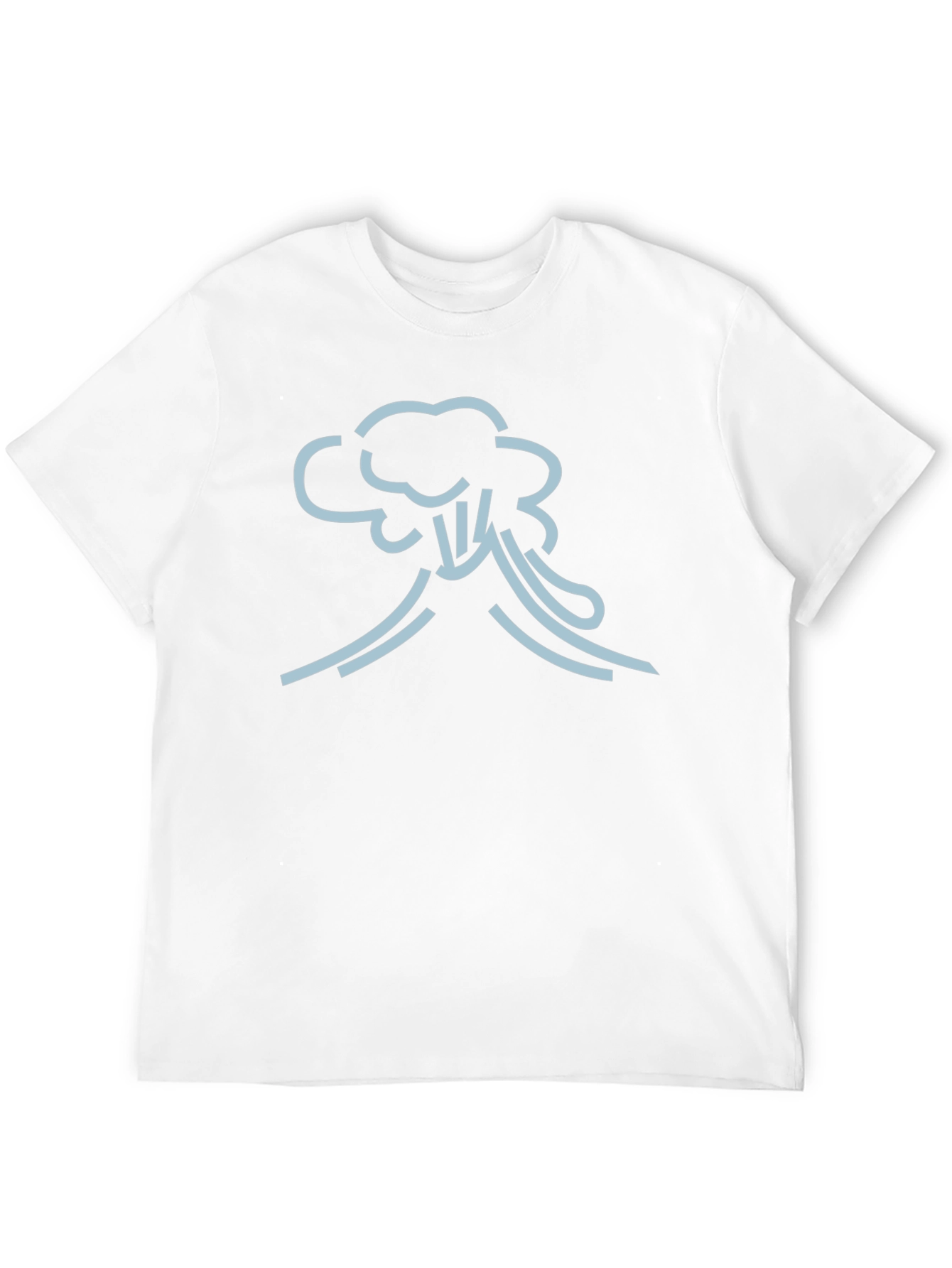 Black Volcano Graphic Tee - Erupting Style view 12