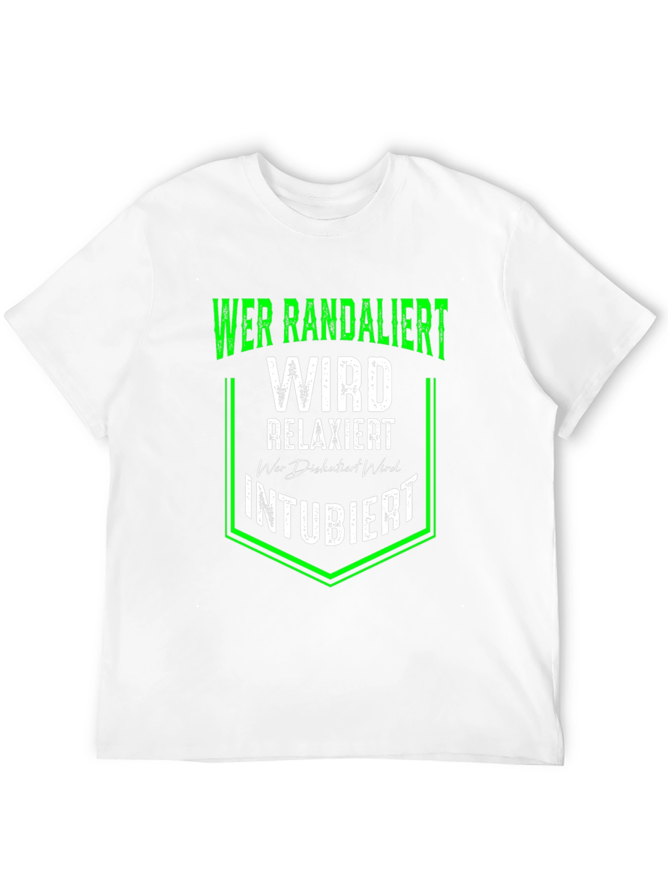Wer Randaliert T-Shirt - Funny German Humor Tee - 12