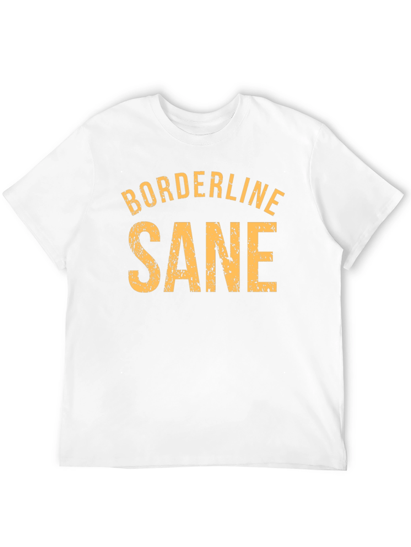 Black Borderline Sane Graphic T-Shirt view 12