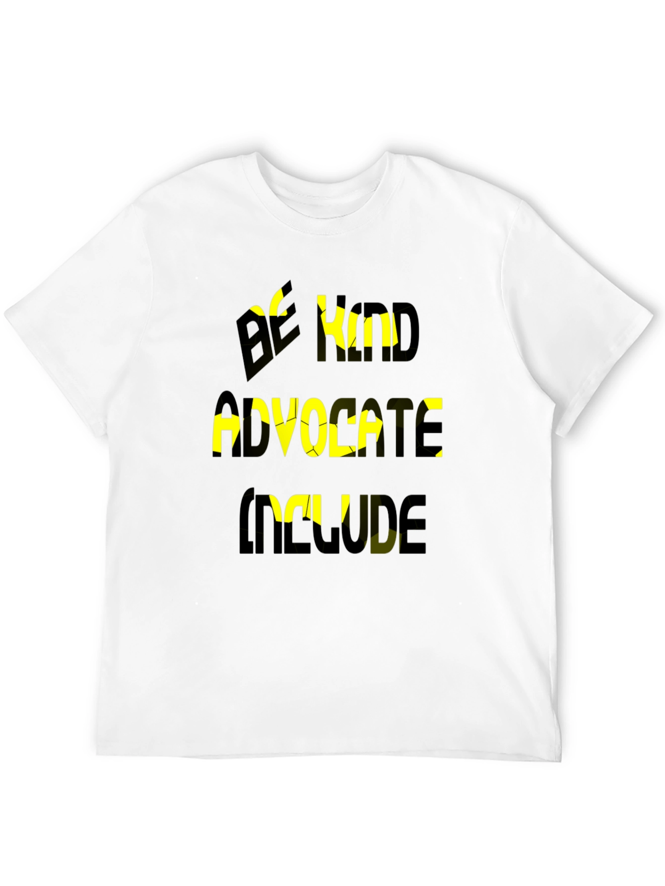 Black Be Kind Advocate Include Graphic Tee view 12