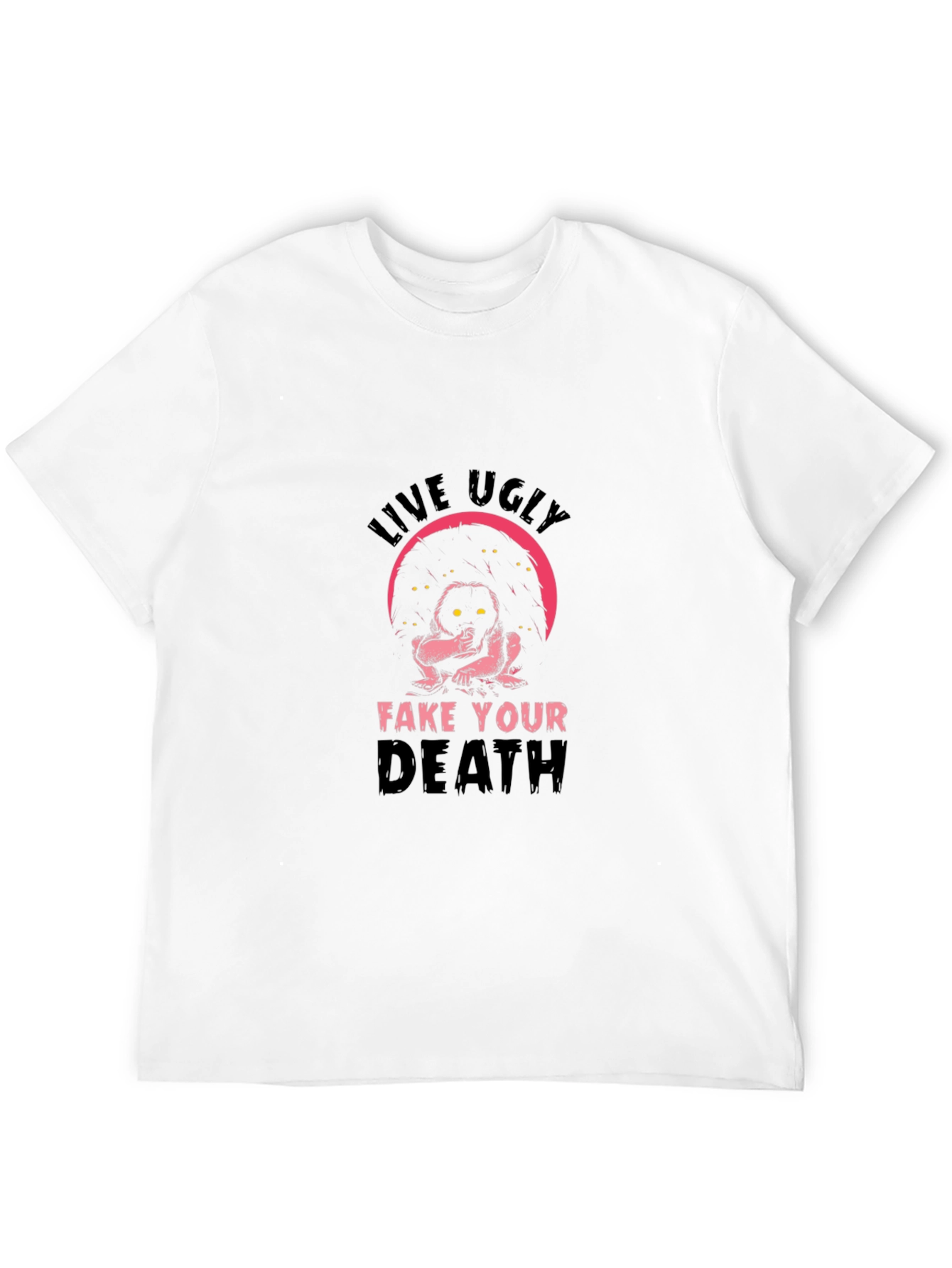 Black Live Ugly T-Shirt - Humor Tee view 12