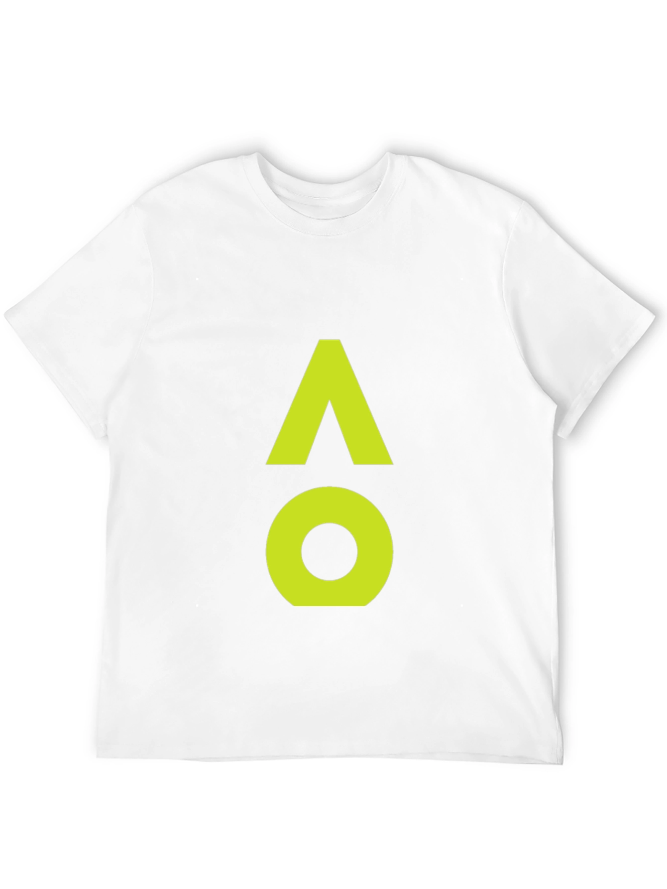 Black AO Symbol Graphic Tee - Modern Minimalist Design view 12
