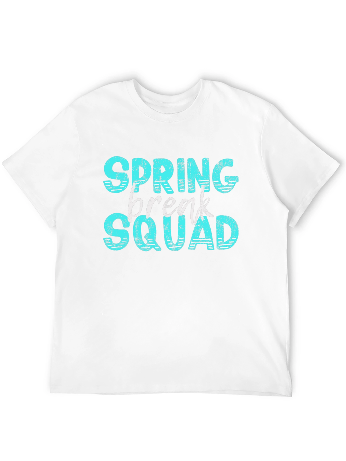 Black Spring Break Squad Graphic T-Shirt view 12