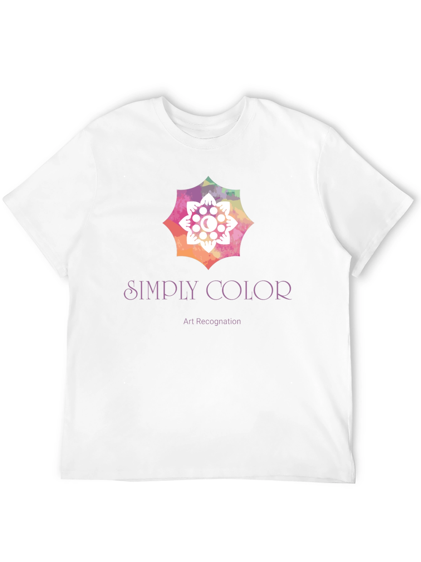 Black Simply Color Art Recognition Graphic Tee view 12