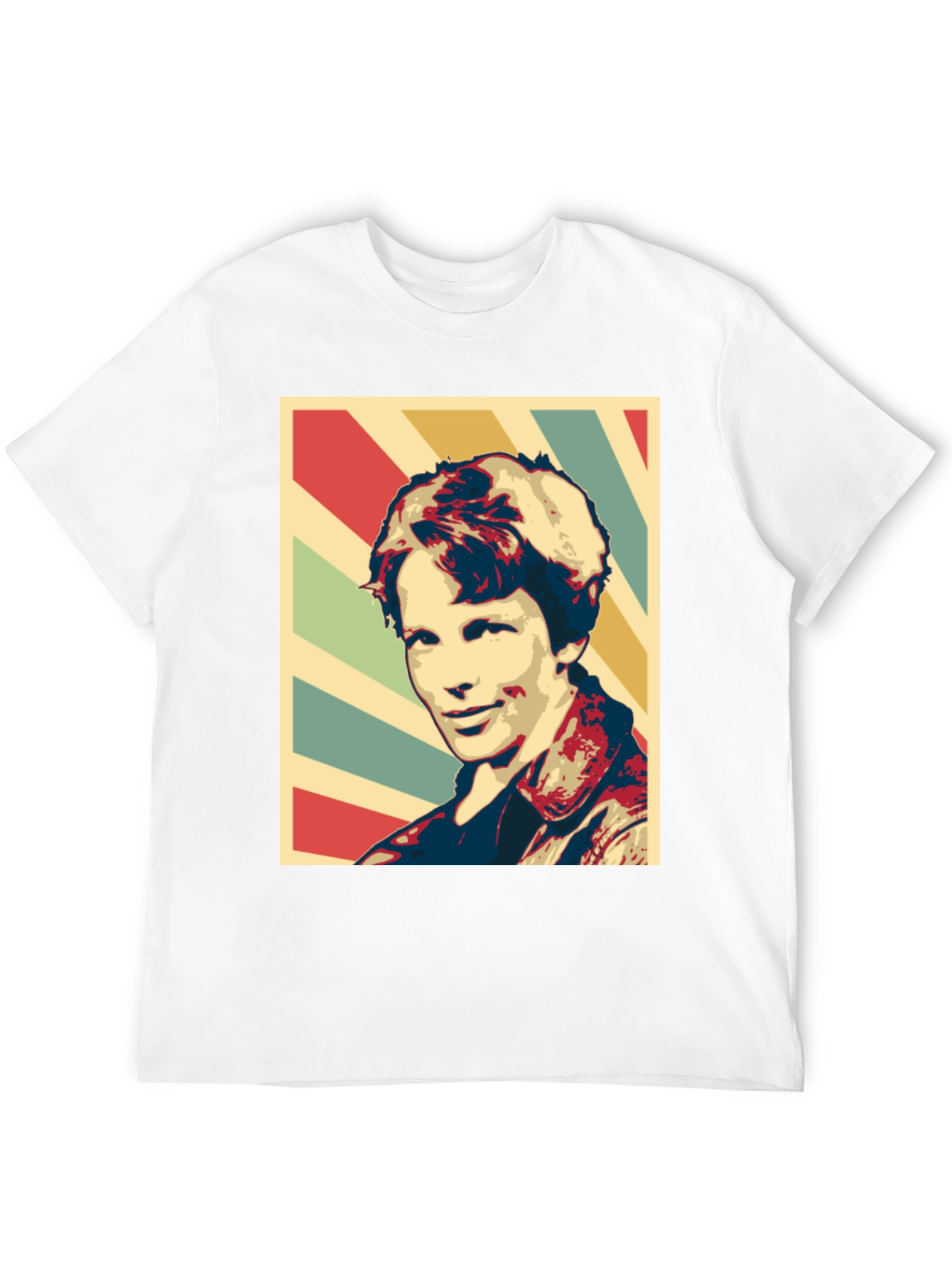 Black Retro Graphic Tee - Classic Pop Art Style view 12