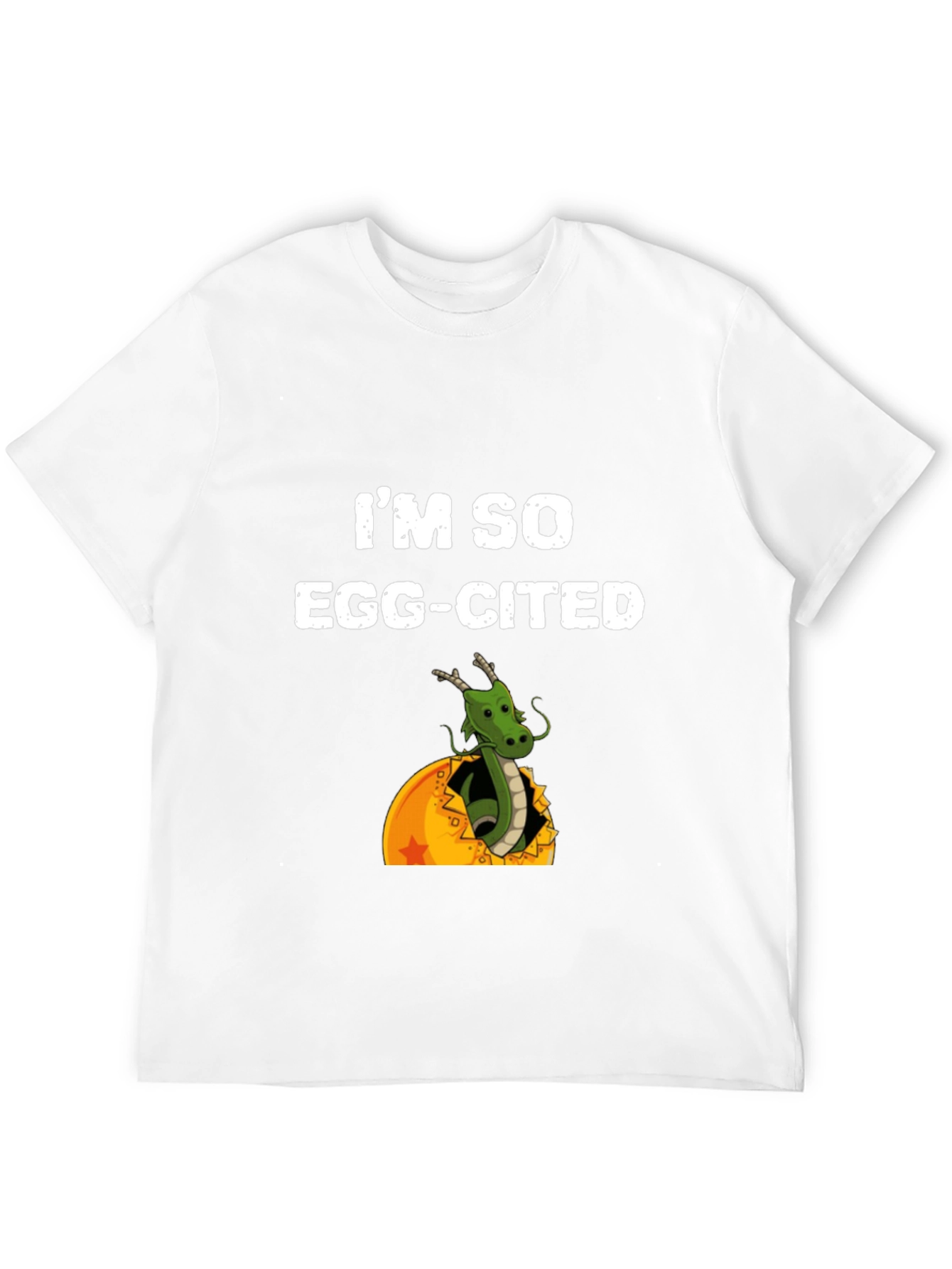 Black I'm So Egg-Cited T-Shirt view 12