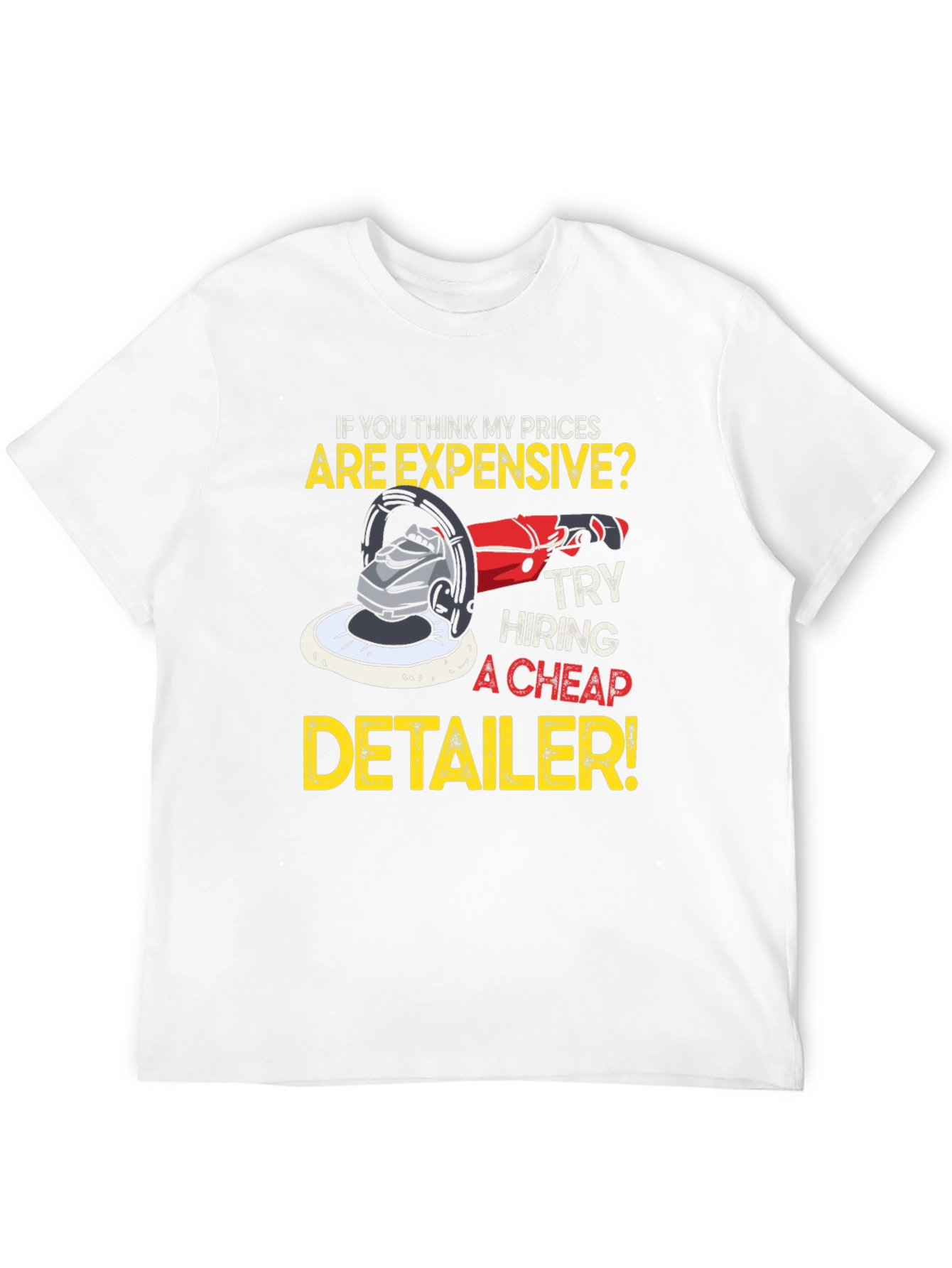 Black Expensive Detailer T-Shirt view 12