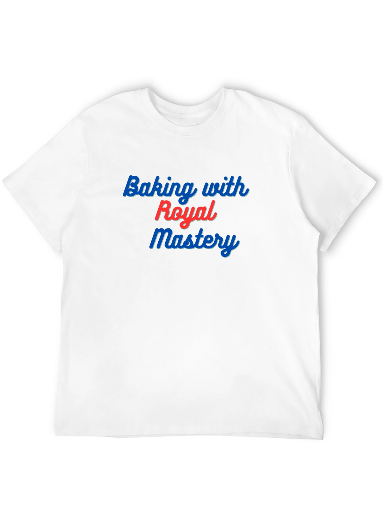 Black Baking with Royal Mastery Graphic T-Shirt view 12