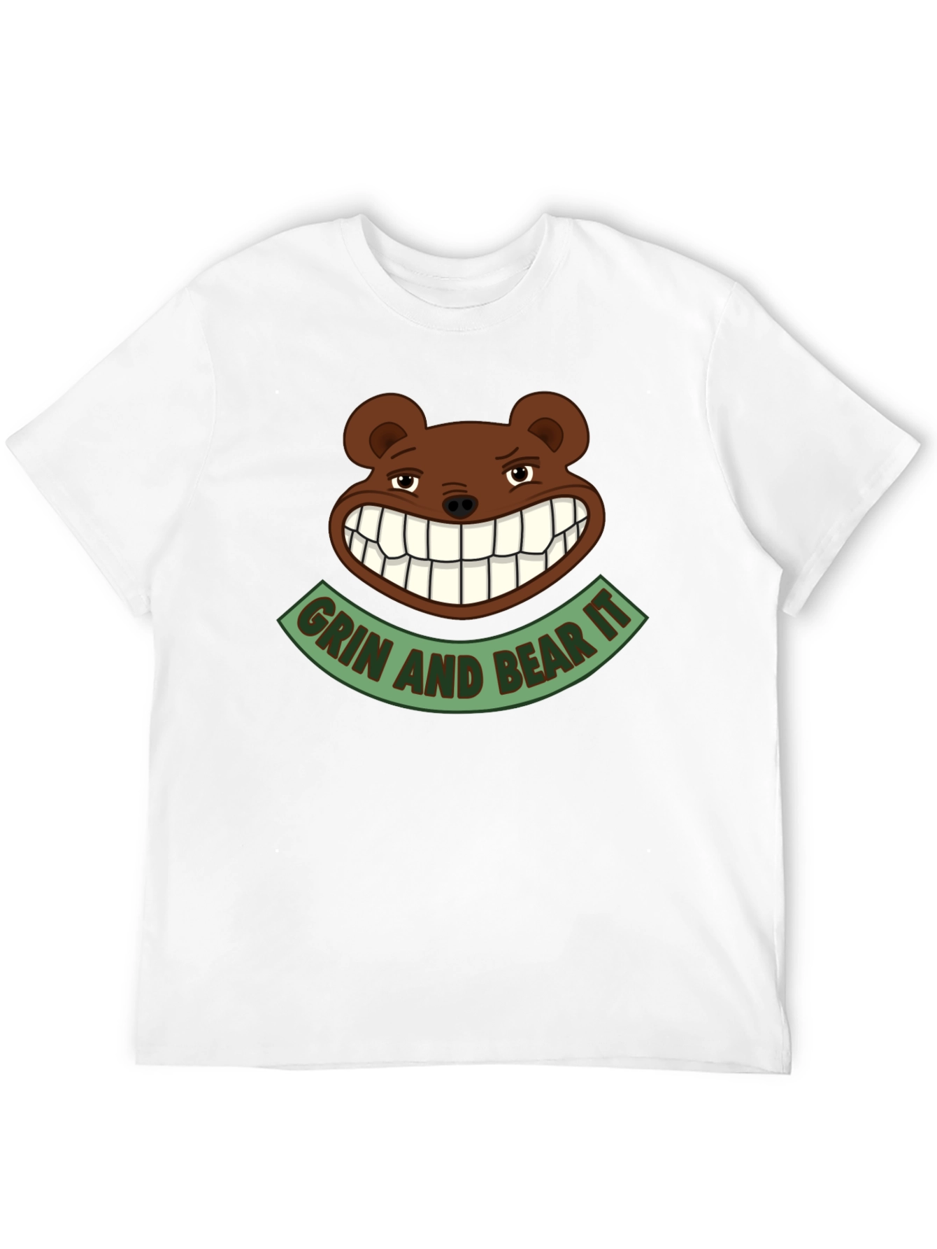 Black Grin and Bear It Graphic Tee view 12