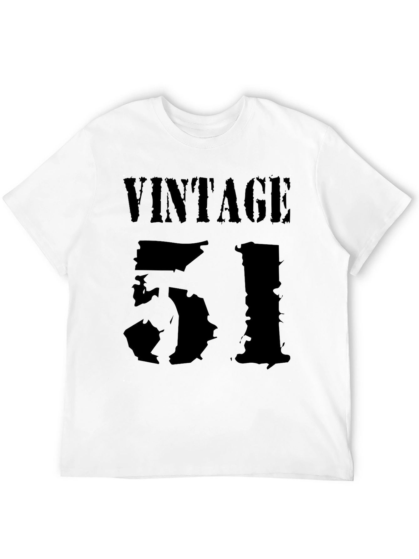 Black Vintage 51 Black T-Shirt view 12
