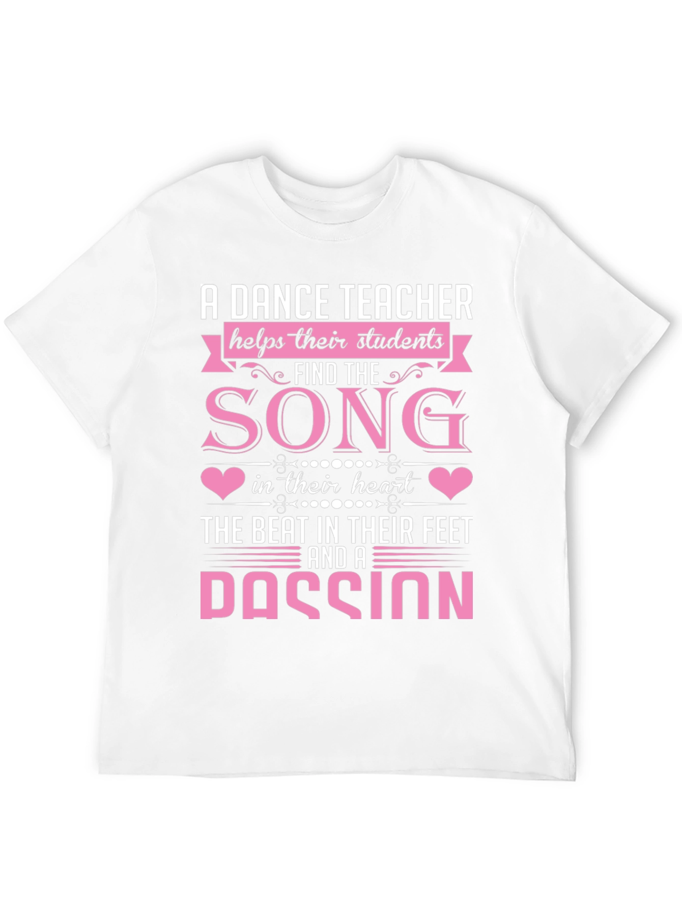 Black Dance Teacher T-Shirt: Song in Their Heart view 12