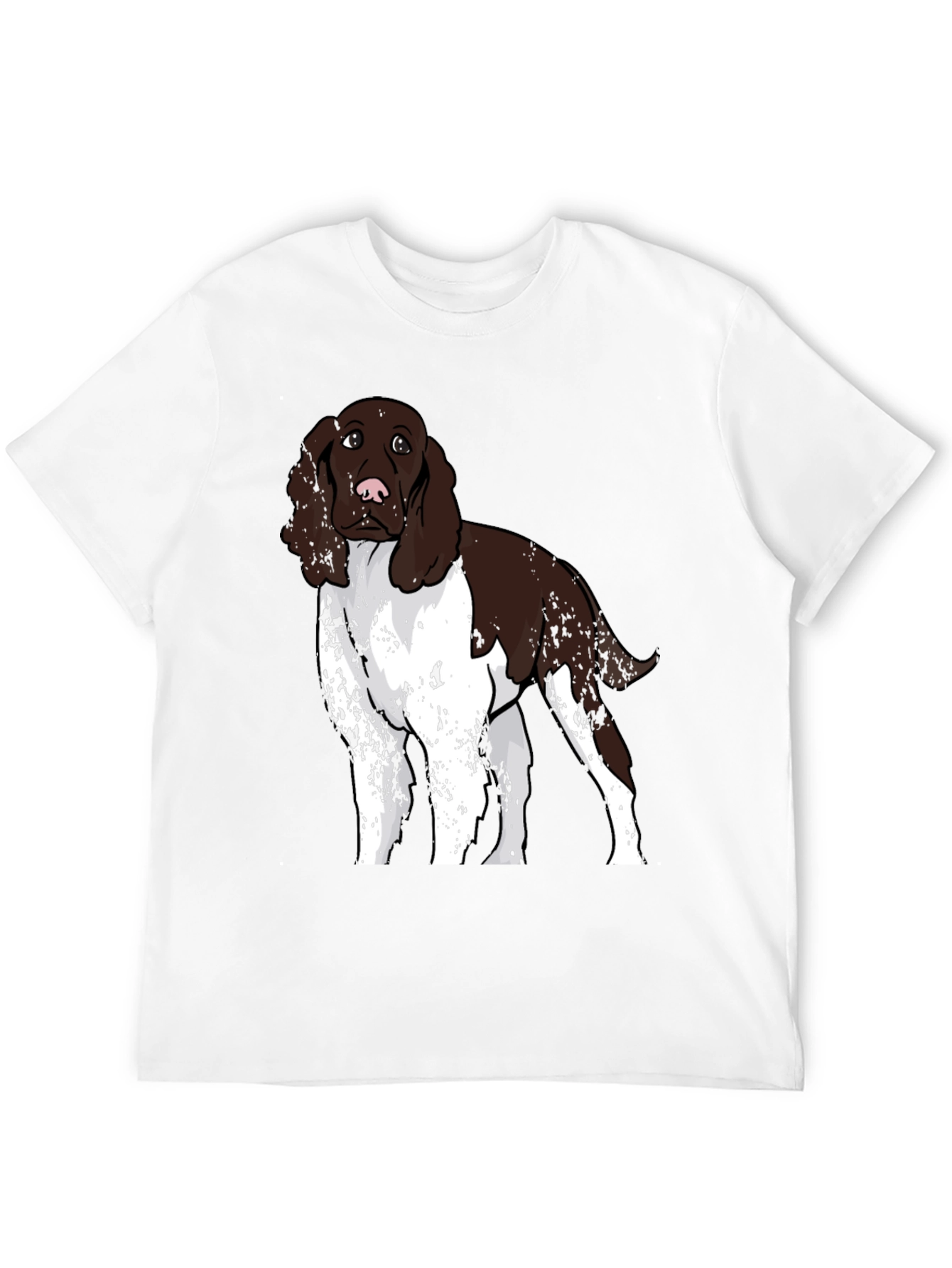 Black Dog Breed Graphic Tee - Black Cotton Blend view 12