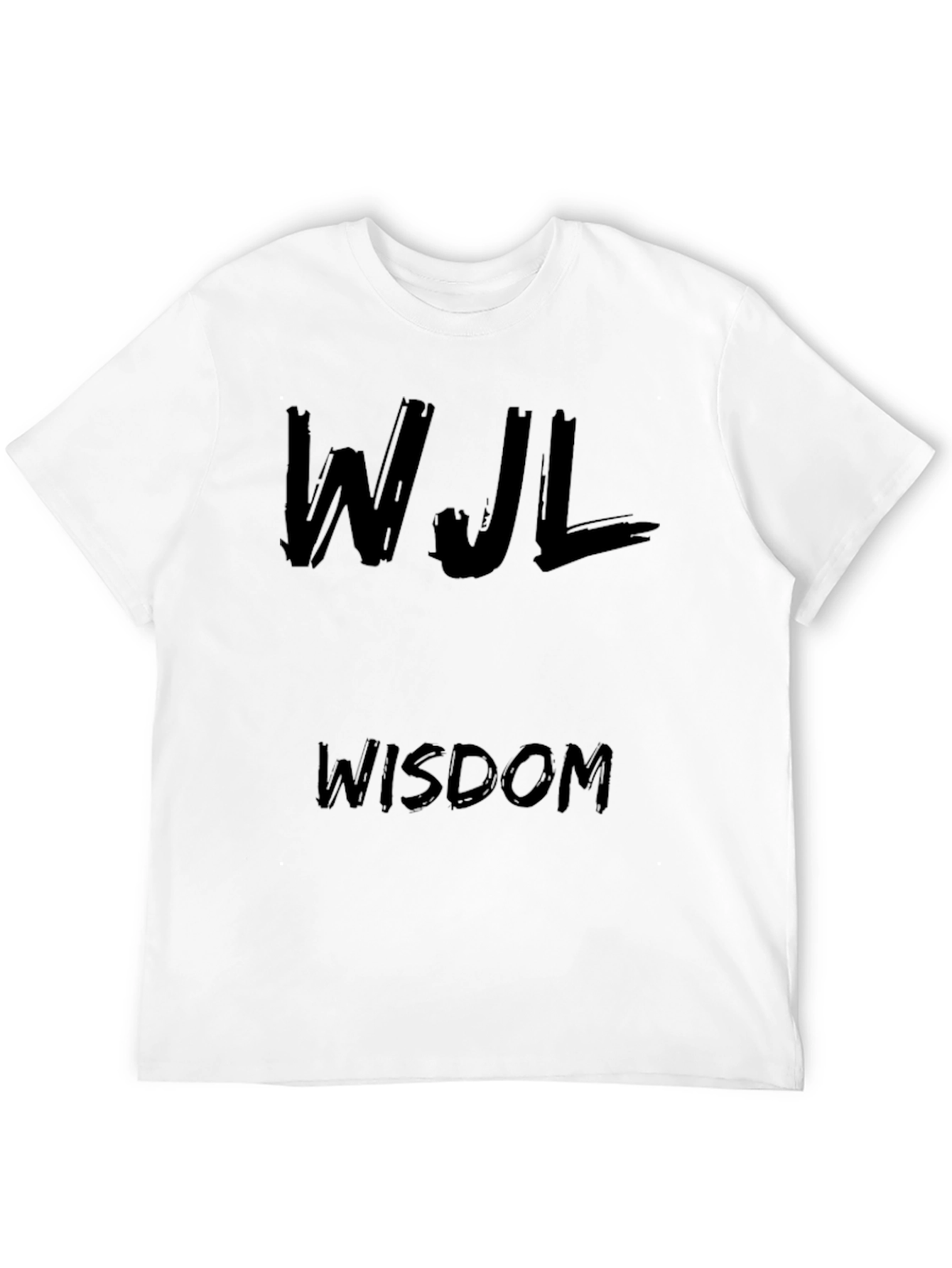 Black WJL Wisdom Graphic Tee - Black Casual T-Shirt view 12