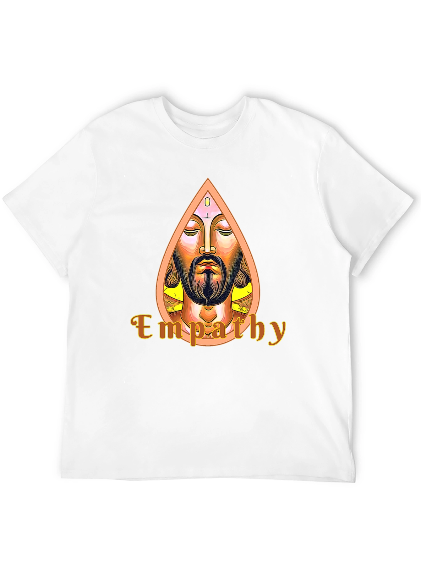 Black Empathy Graphic Tee - Spiritual Art T-Shirt view 12