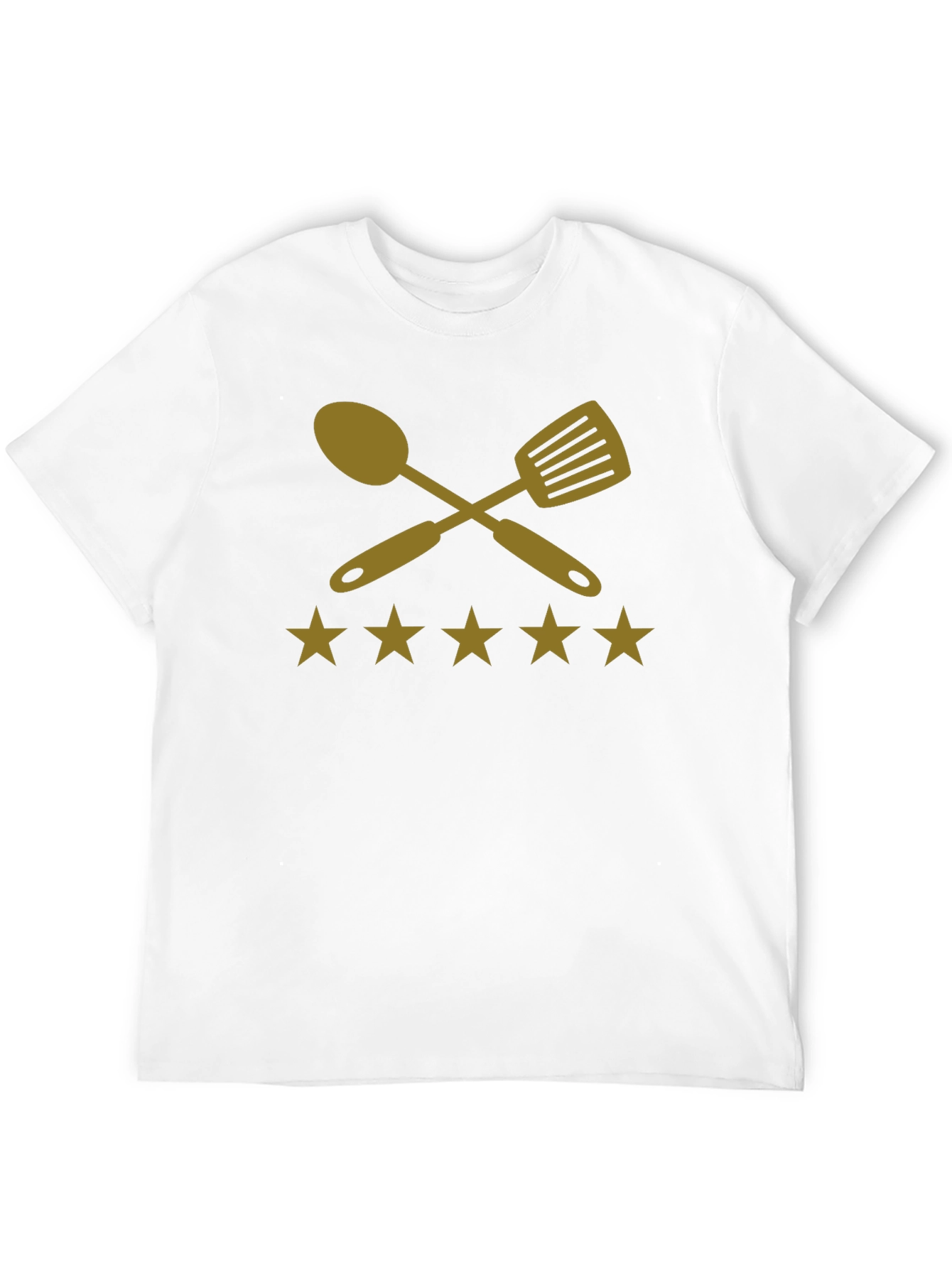 Black Chef's Rating T-Shirt - Premium Cotton Cookwear view 12