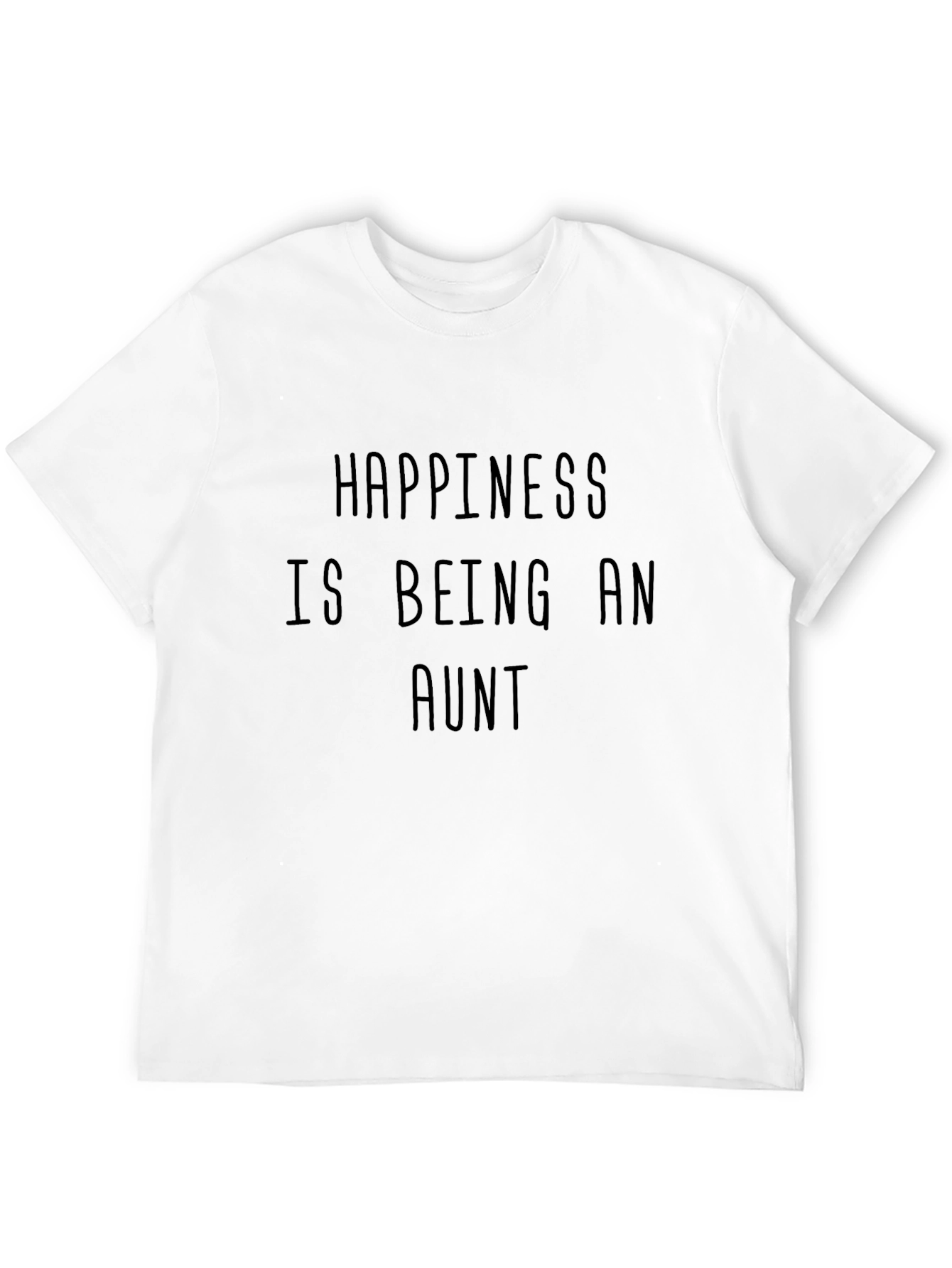 Black Happiness is Being an Aunt Black T-Shirt view 12